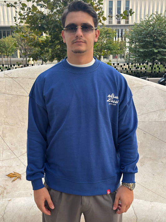 Didelio dydžio džemperis „Less“