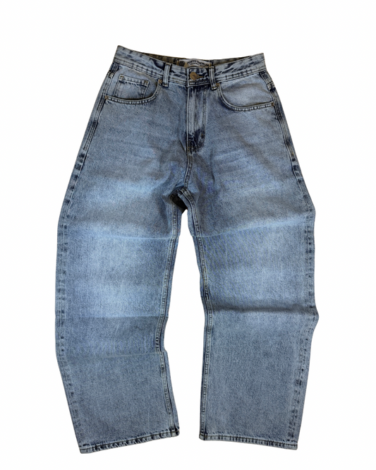 Light Blue Baggy Denim Jean